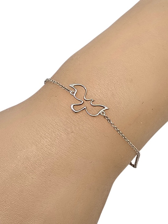 Tiffany & Co Paloma Picasso Sterling Silver Dove Bracelet #24663